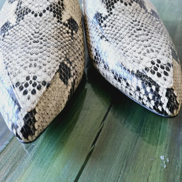 Cole Haan Snakeskin Loafers - Picture 4 of 7
